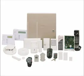 A group of electronic devices and accessories are arranged in a pile.